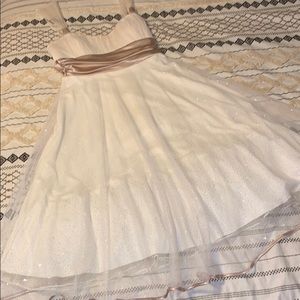 Speeckless cream occasion dress size 9
